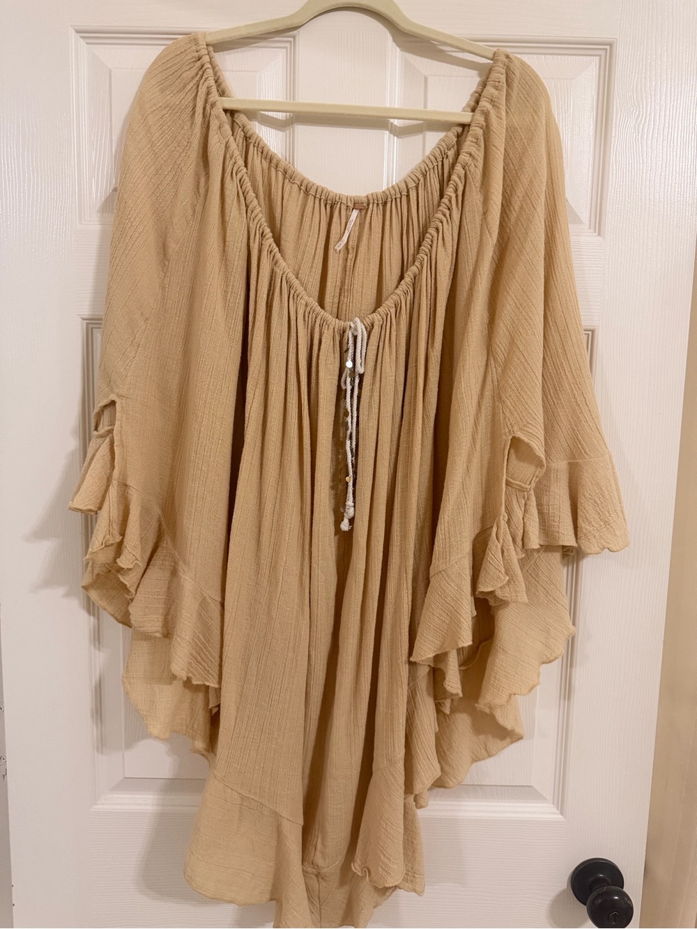 Free People poncho/ swim coverup